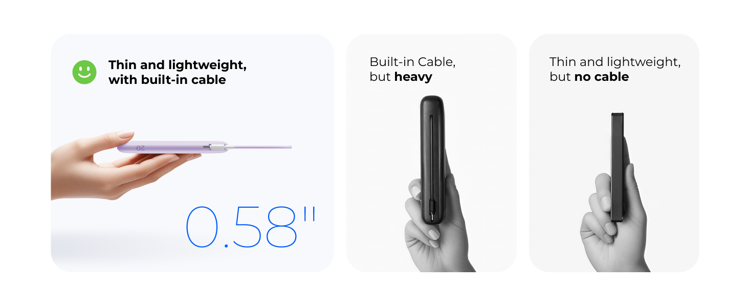 Slim power bank