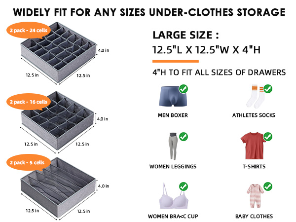 underwear organizer
