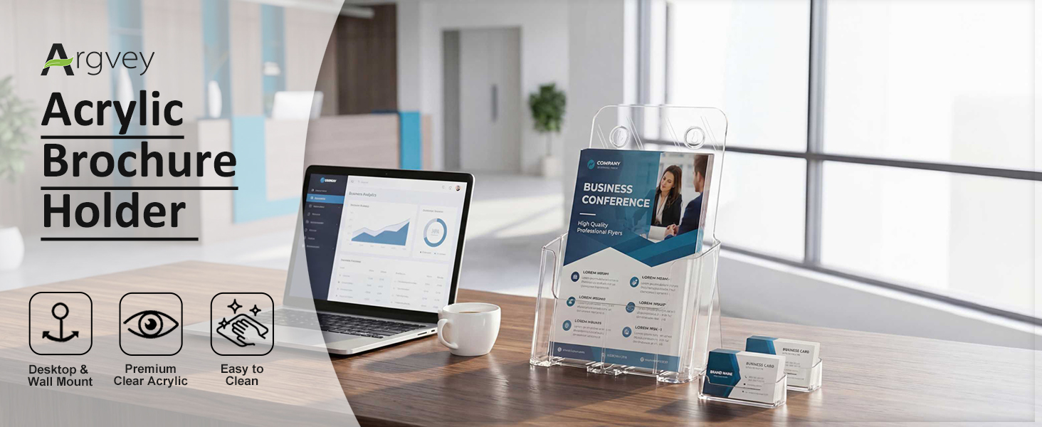 brochure holder 8.5x11
