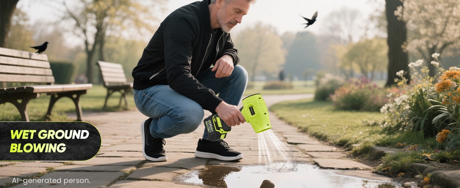 sakerplus blower for wet floor
