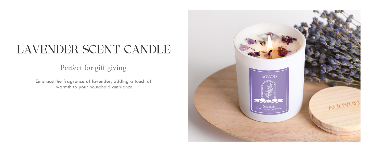 Lavender Candle