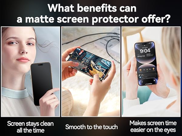 iphone 16 matte screen protector