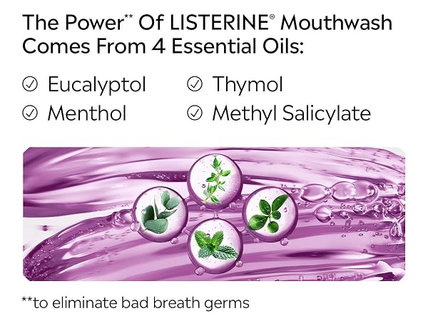 kills 99.9% of germs that cause bad breath