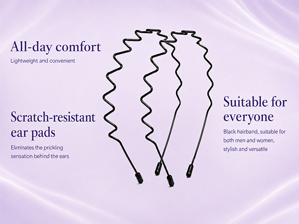 spiral headband