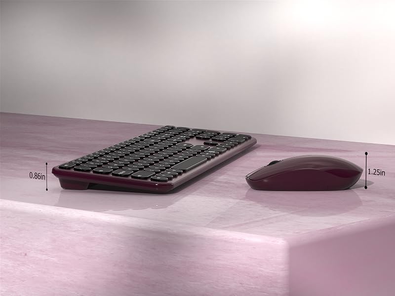 Wireless Keyboard and Mouse Combo