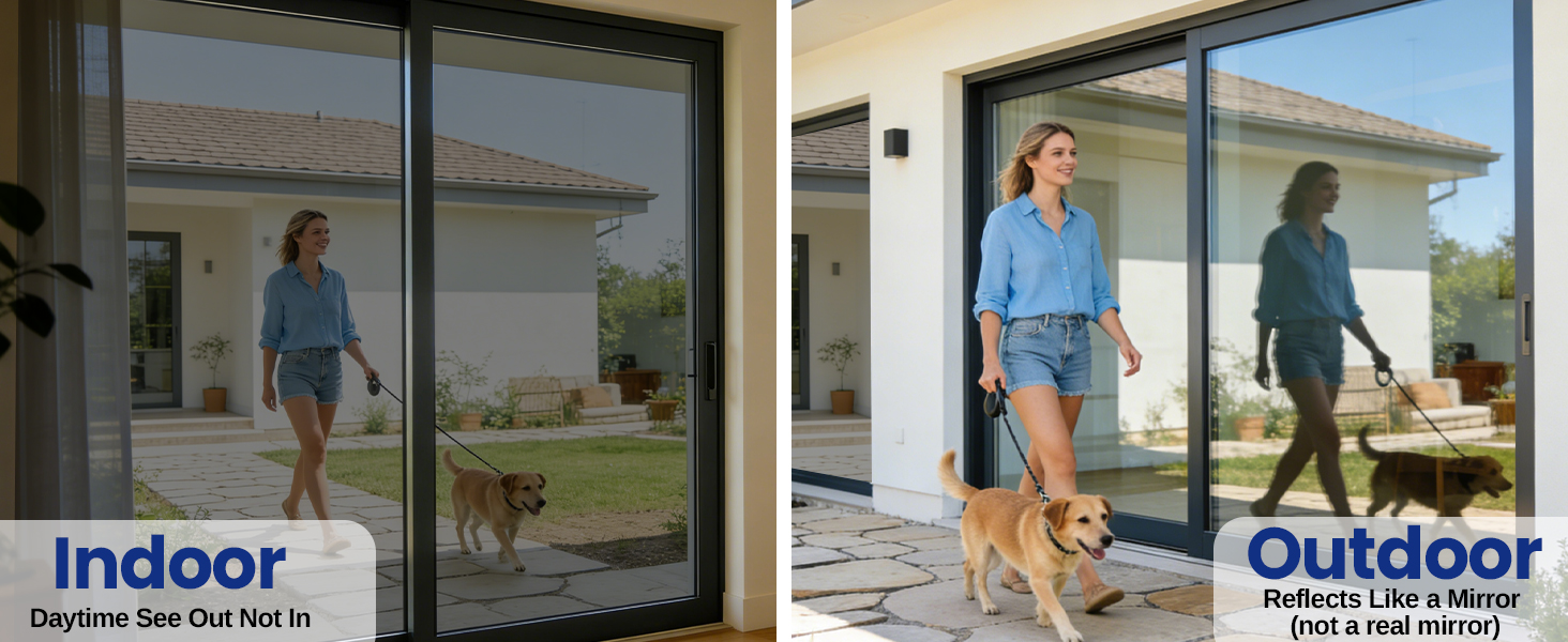 one way window film