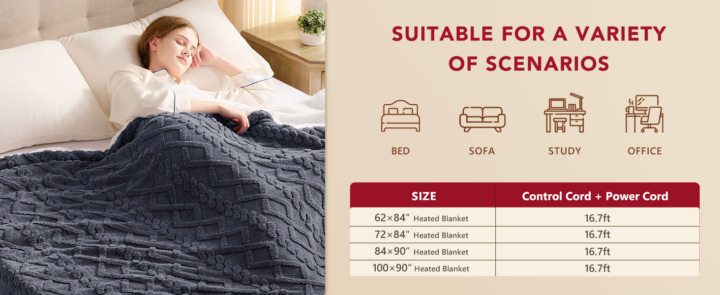 Electric Blanket grey