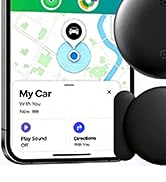 RGIMF GPS Tracker for Vehicles No Subscription for Android & iOS, Bluetooth | Car Tracker Tag Tra...