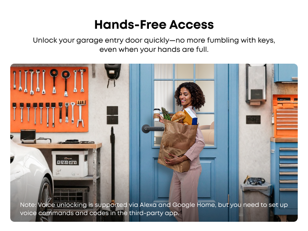 Convenient Garage Entry