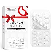 Curvlife CareHold Strong Hold Nail Adhesive Tabs for Valentine Press On Nails – 10 Sheets 240pcs ...