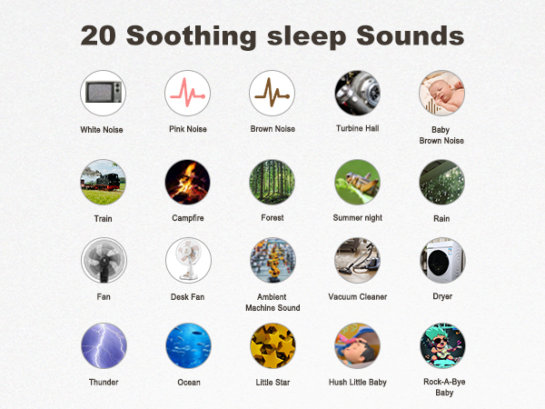 WHITE NOISE ALARM CLOCK
