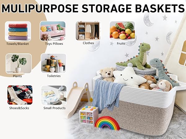 Woven Basket for Storage