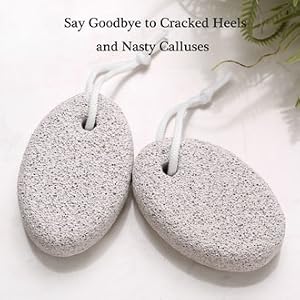 2PCS Natural Pumice Stone for Feet