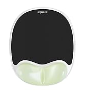 ErgoEvol Ergonomic Mouse Pad with Wrist Rest & Elbow Support, Soft Silicone Gel Cushion, Non-Slip...