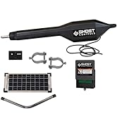 Ghost Controls Heavy-Duty Solar Automatic Gate Opener Kit for Driveway Swing Gates with Long-Rang...