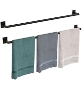 2 Packs 32 Inch Bathroom Towel Bar, 2Pcs Towel Racks for Bathroom, JIAPAIDUO Bathroom Towel Rack ...