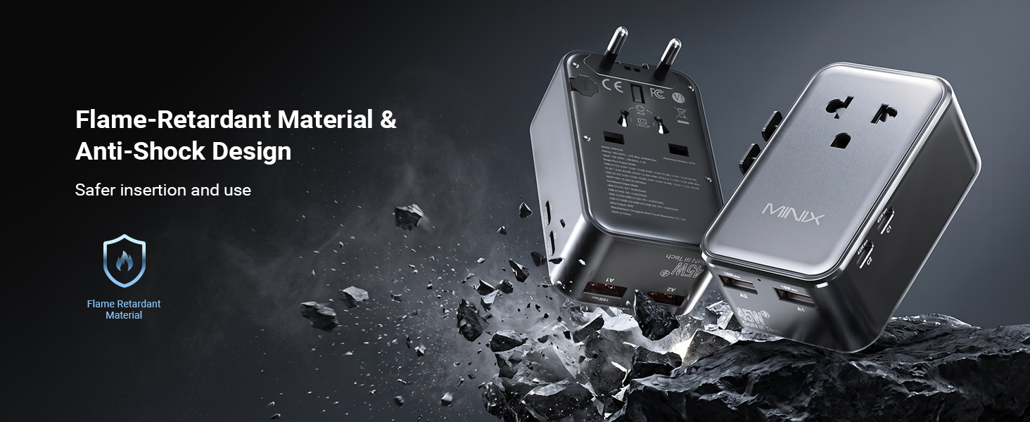 45W Universal Travel Adapter