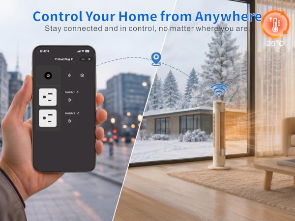 Remote contal dual pulg