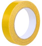 Sunroda Double Sided Fabric Tape Heavy Duty 1" x33FT, Clear Strong Adhesive w/Fiberglass Mesh Tap...