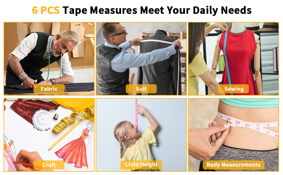 waist measuring tape tailor measuring tape for sewing clothing tape measure