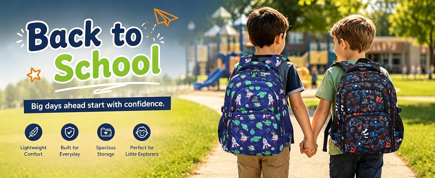 boys school backpack