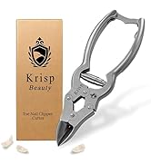 Toenail Clippers for Thick Ingrown Toenails - Professional Podiatry Nail Cutter Fingernail Clippe...