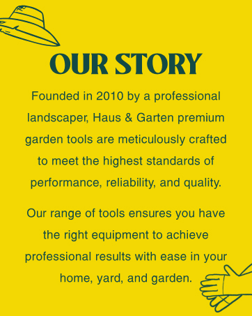 Haus & Garten pruning shears for gardens and gardening tools, bypass pruners, garden scissors