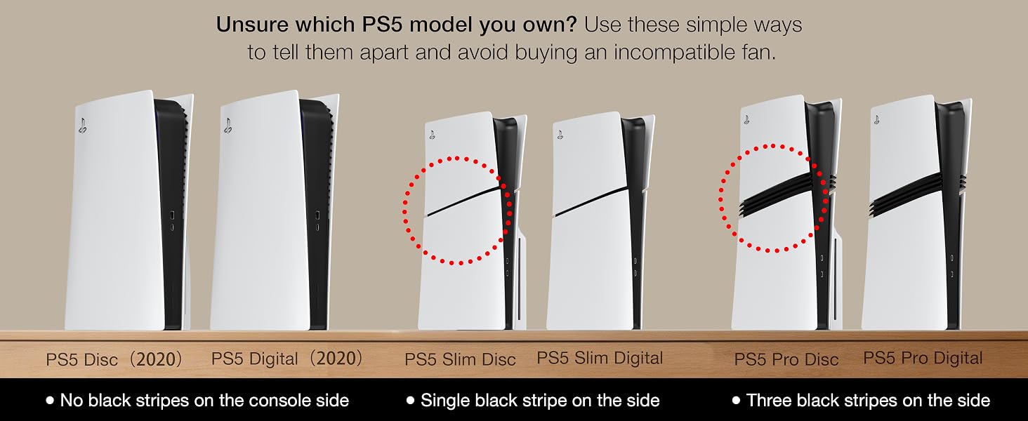 MEQI PS5 FAN