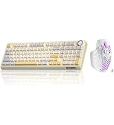 SOLAKAKA KI99 Pro and SM809 Pro,Wireless Keyboard and Mouse Combo for Gaming