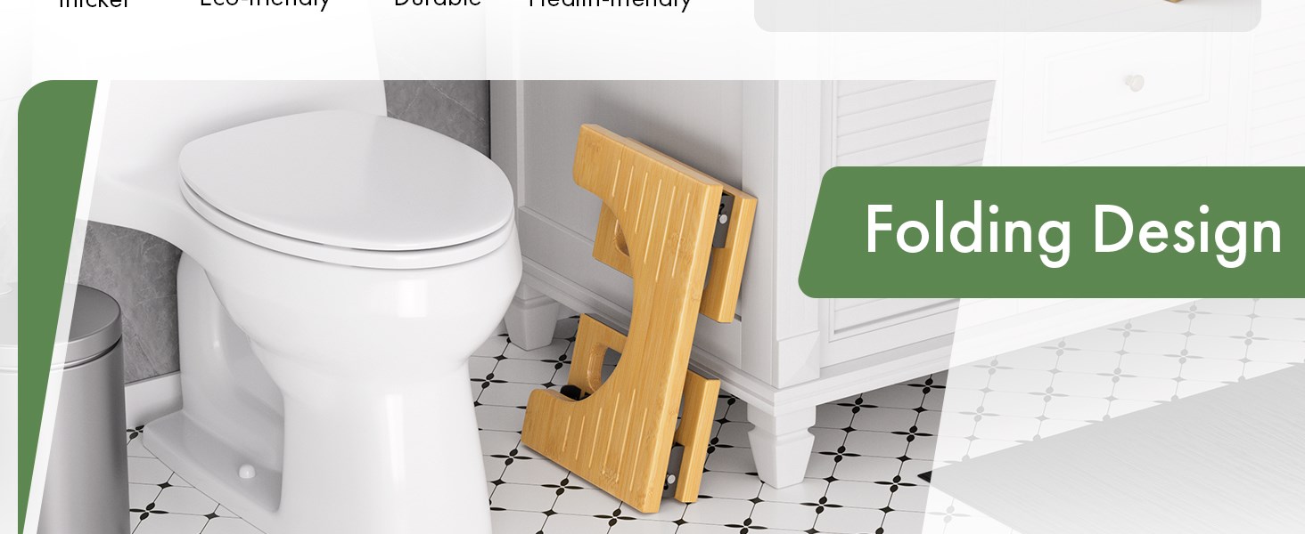foldable toilet stool