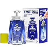 DIYPHONE 5 Oz /150ml Glass Push Down Pump Dispenser Bottle with Cap Push Down Glass Empty Pump Di...