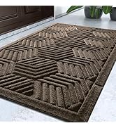 Yimobra Front Entrance Door Mat, All-Season Heavy Duty Outdoor Indoor Entryway Floor Mat, Sturdy ...