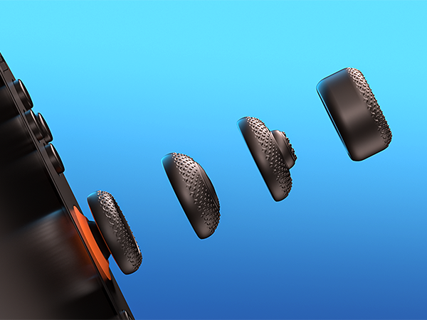 PlayVital 8-in-1 Pro Thumb Grips for Nintendo Switch 2