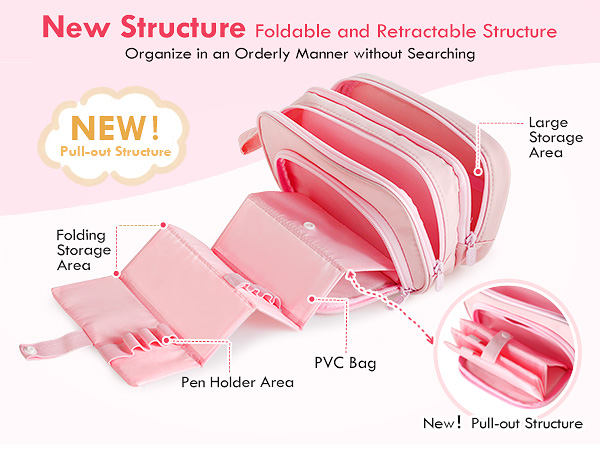 pencil case-pink