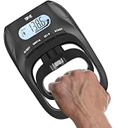 TIPRE 396lbs/180kg Grip Strength Tester, Hand Grip Dynamometer, Digital Grip Strength Tester with...