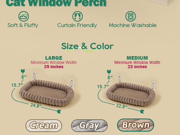 Snugcloud cat window perch