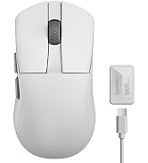 DAREU A950 Wing Wireless Gaming Mouse, Ultra Lightweight 35g (1.23oz), Wireless/Wired Dual 8K Pol...