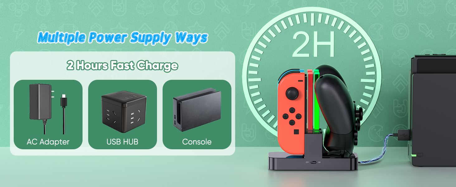 nintendo switch charger controller