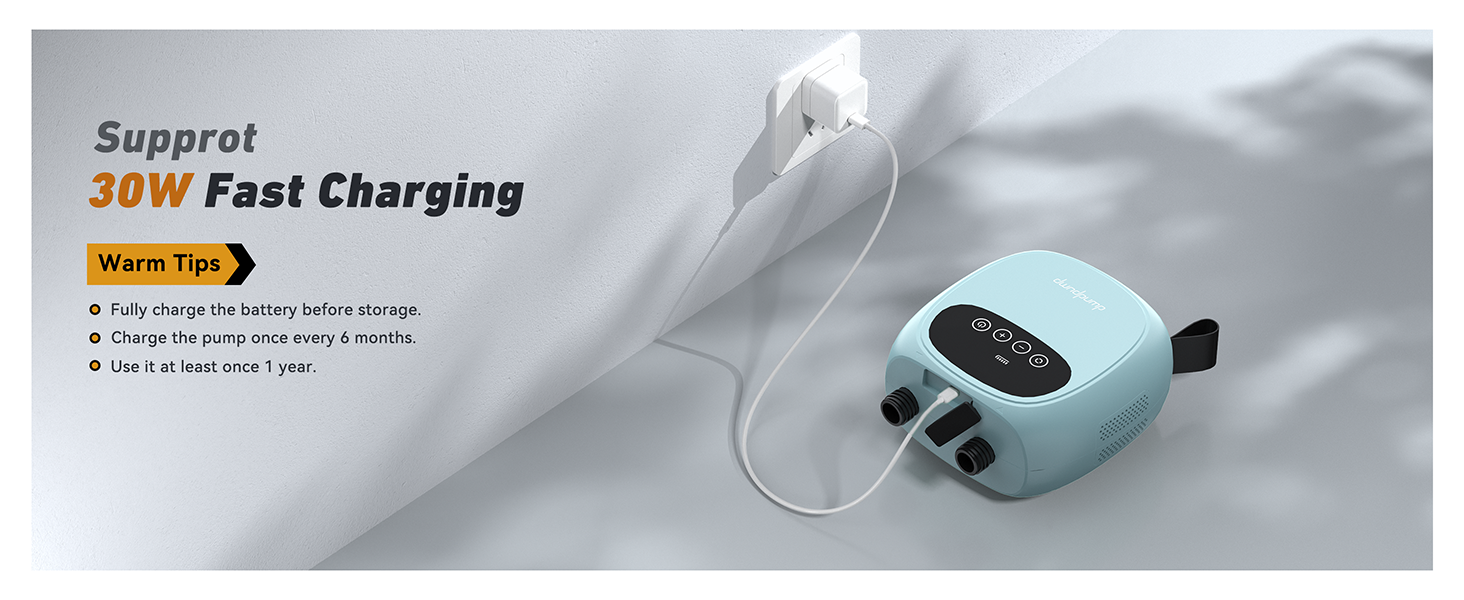 rechargeable sup pump