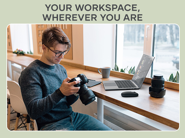 Satechi Compact OntheGo Bluetooth Mouse with USB C Rechargeable Battery, Connect up 3 Devices