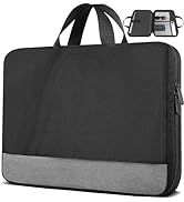 Laptop Case Sleeve, 15.6 Inch TSA Laptop Bag Computer Cover for Men Women, Water Resistant Carryi...