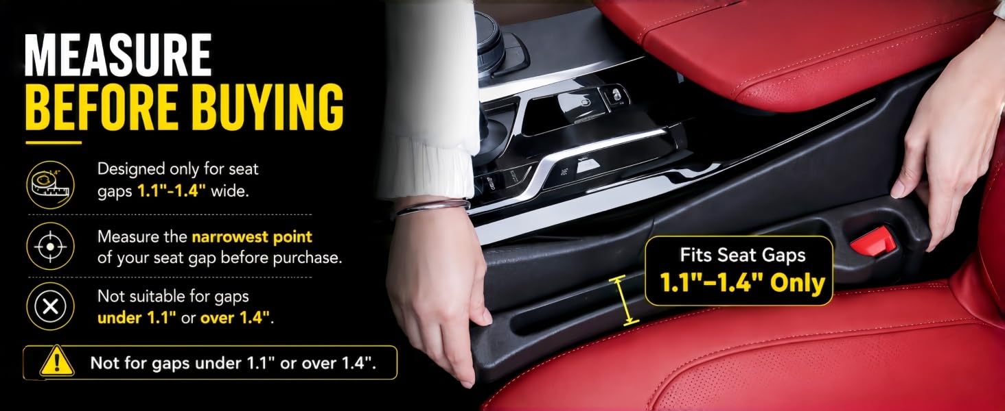 car seat gap filler