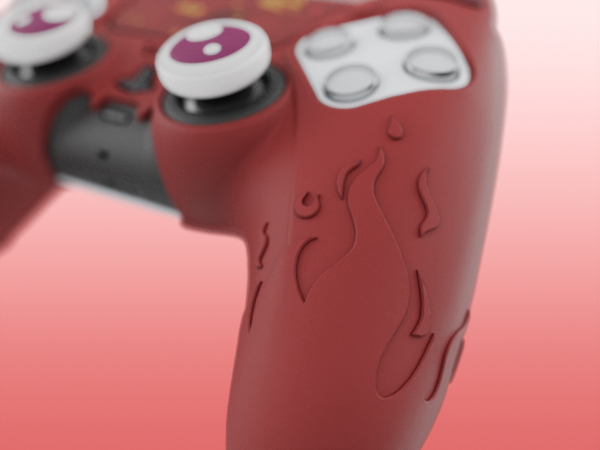 Cute Demon Controller Silicone Case for ps5