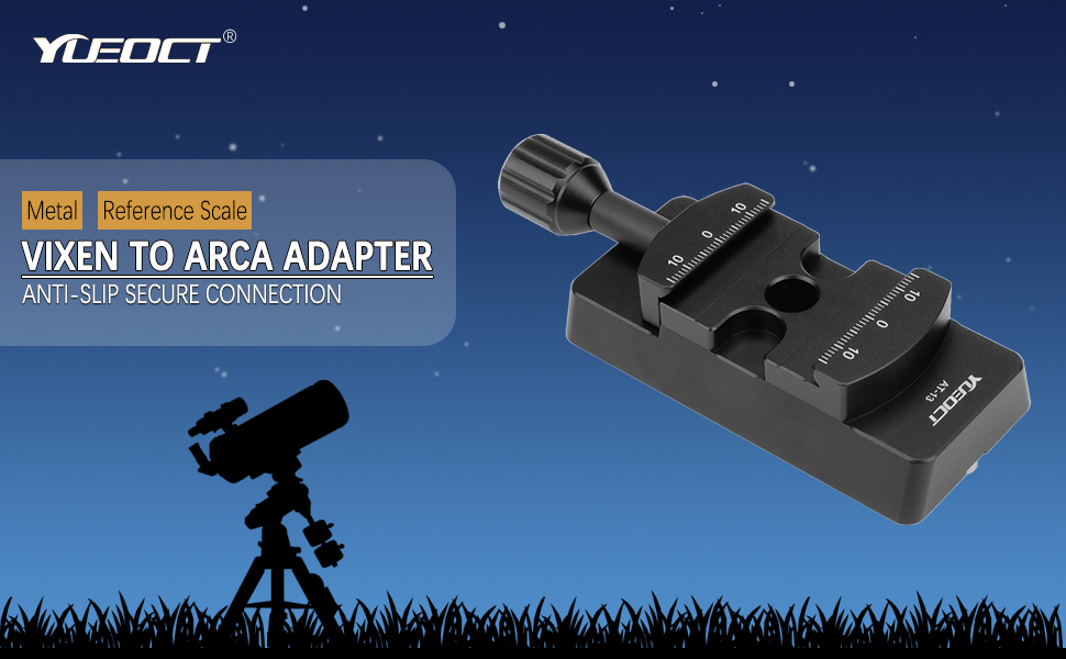 Dovetail Mounting Plate Arca Vixen Saddle Telescope Mount Base Equatorial Tripod Astrophotography