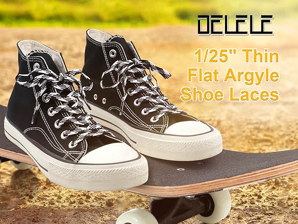 Argyle Shoe Laces