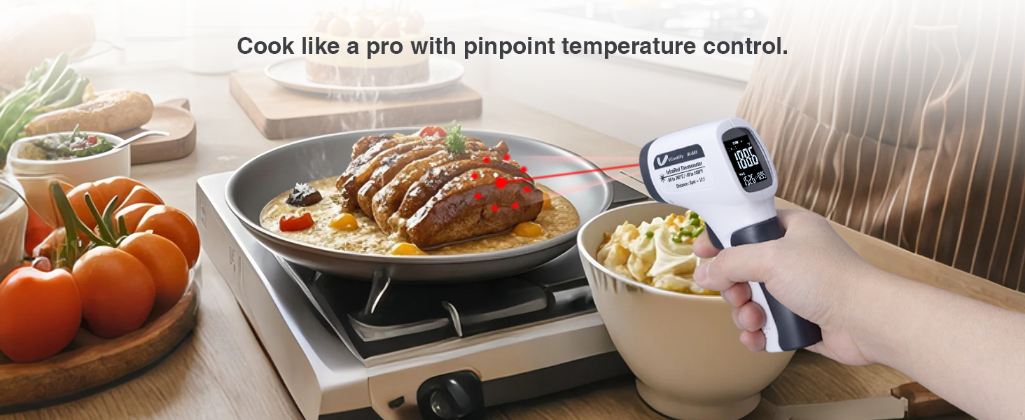 thermometer for candle making thermometer digital non contact thermometers battery powered heat gun