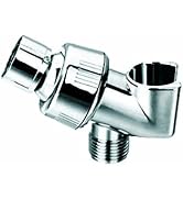 Plumb Tech SHA02Professional Shower Holder Adapter Setchrome Plated Personal Shower Holder Adapte...