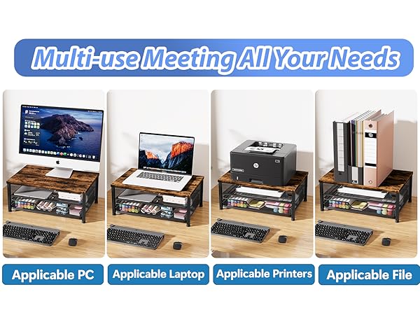 monitor stand for desk organizers and accessories computer stand riser office organization desktop