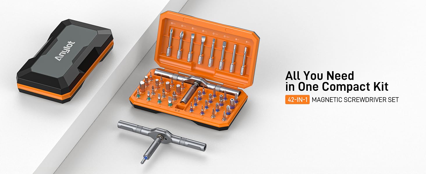 42 in 1 Magnetic Screwdriver Set