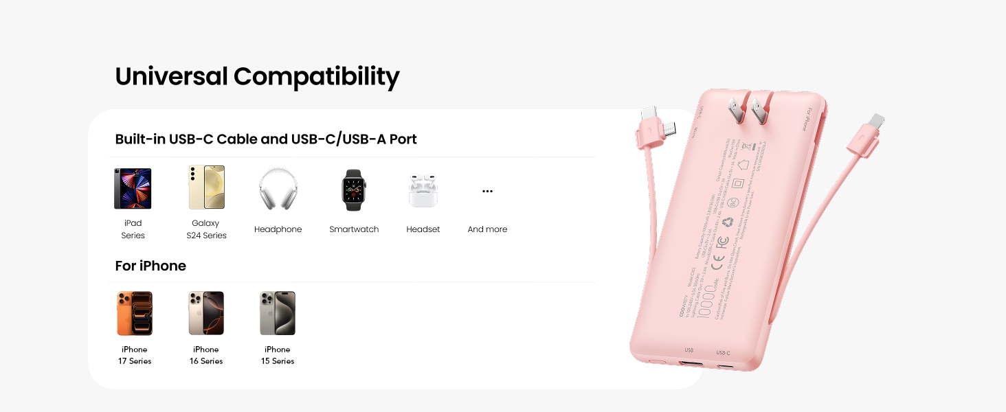 Universal Compatibility-Pink